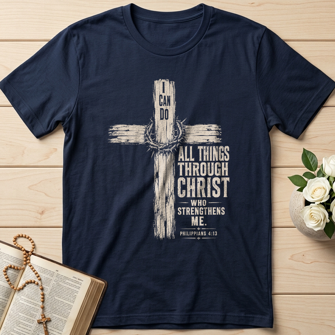 I Can Do All Things Through Christ Who Strengthens Me Philippians 4.13 07