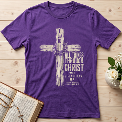I Can Do All Things Through Christ Who Strengthens Me Philippians 4.13 07