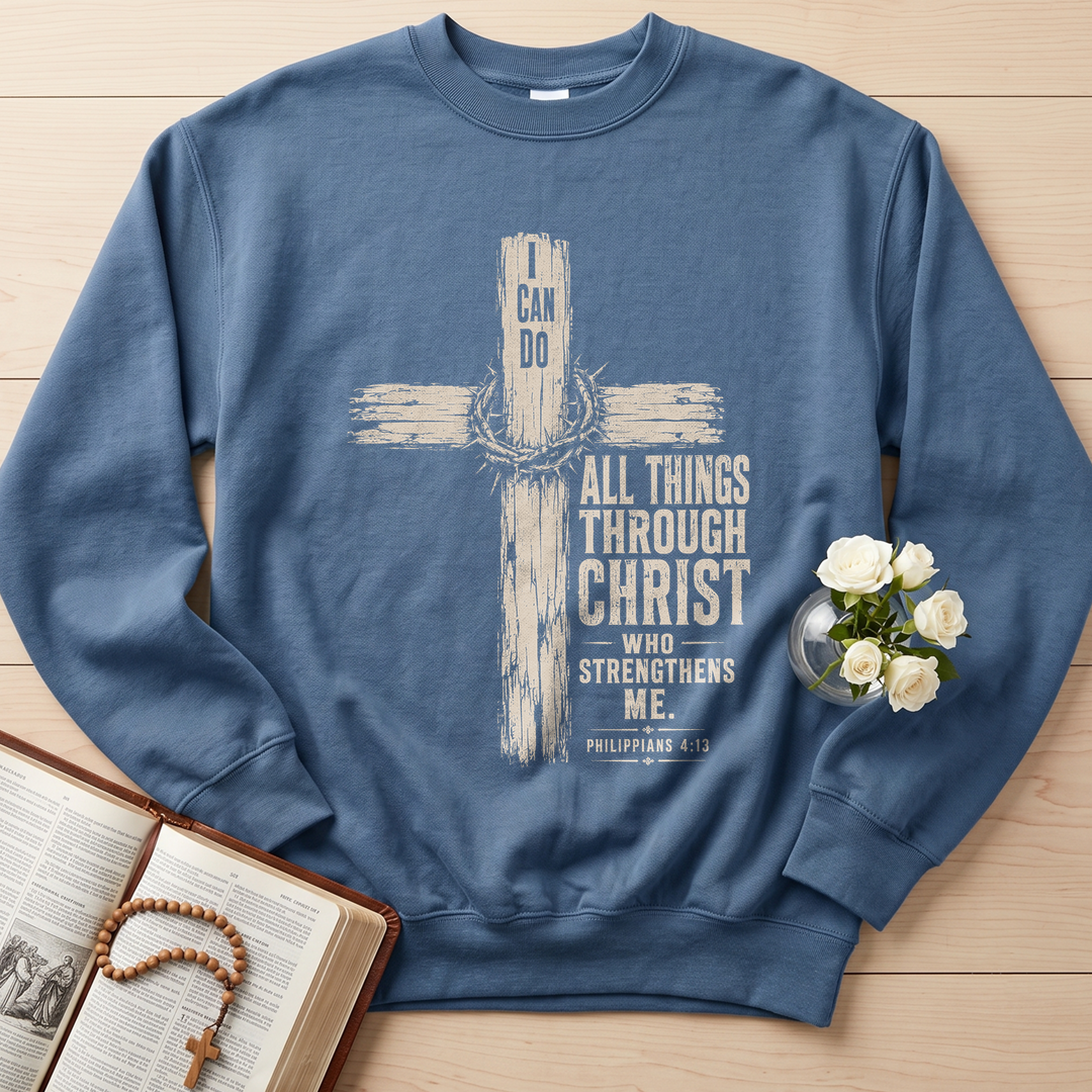 I Can Do All Things Through Christ Who Strengthens Me Philippians 4.13 07