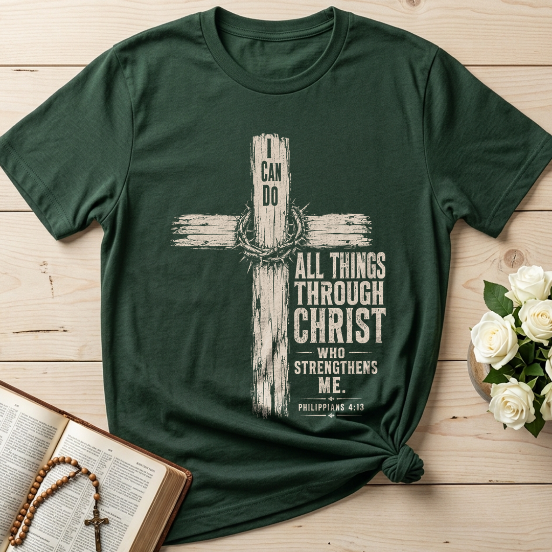 I Can Do All Things Through Christ Who Strengthens Me Philippians 4.13 07