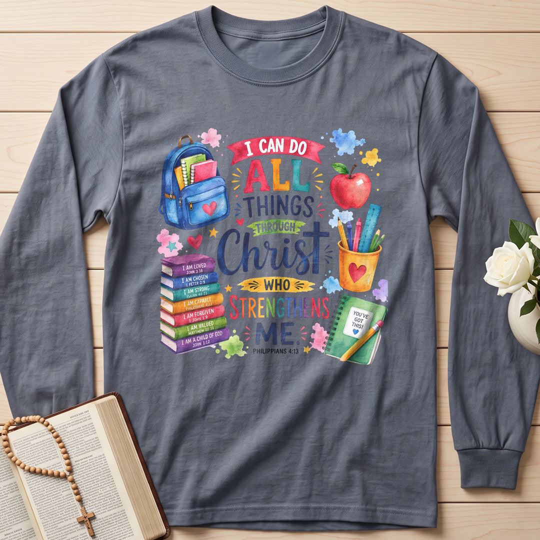 I Can Do All Things Through Christ Who Strengthens Me Philippians 4.13 12