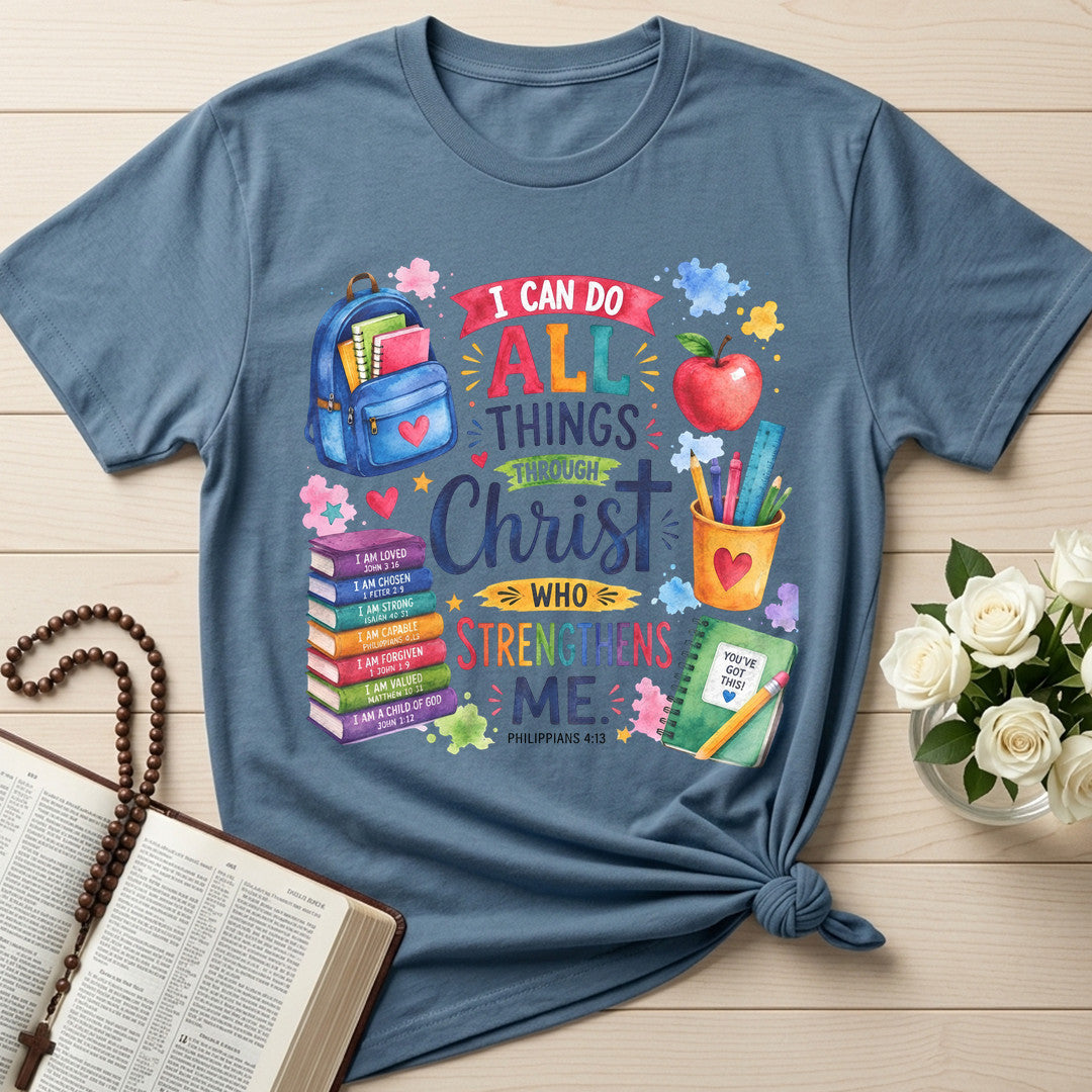 I Can Do All Things Through Christ Who Strengthens Me Philippians 4.13 12