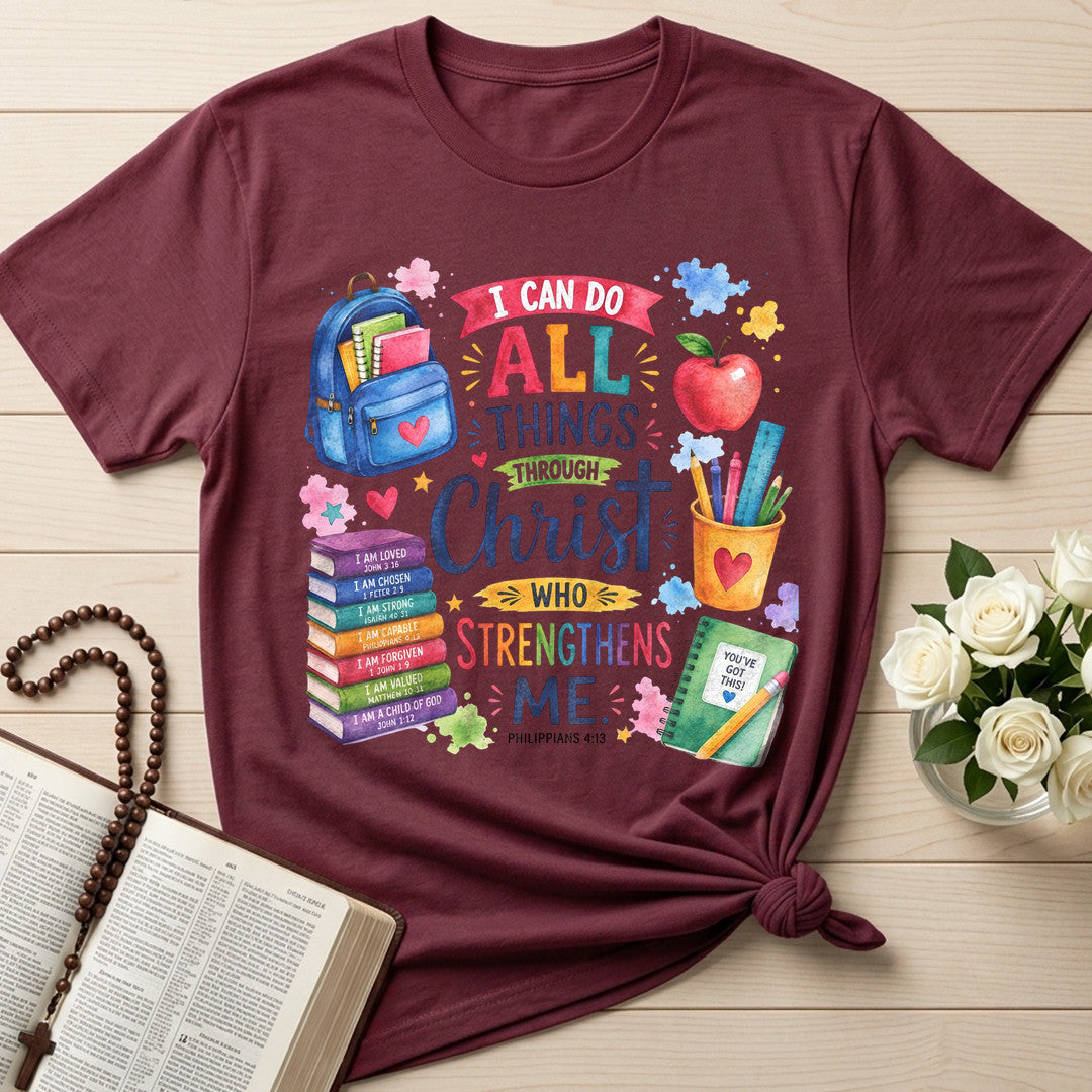 I Can Do All Things Through Christ Who Strengthens Me Philippians 4.13 12