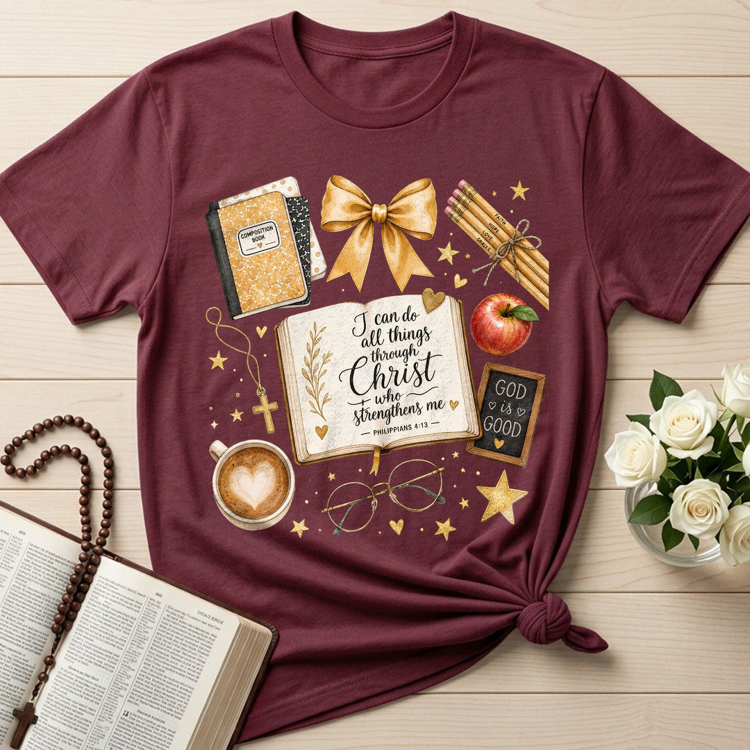 I Can Do All Things Through Christ Who Strengthens Me Philippians 4.13 17