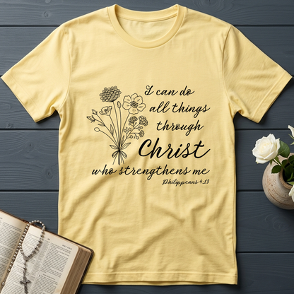 I Can Do All Things Through Christ Who Strengthens Me Philipppains 4.13 04