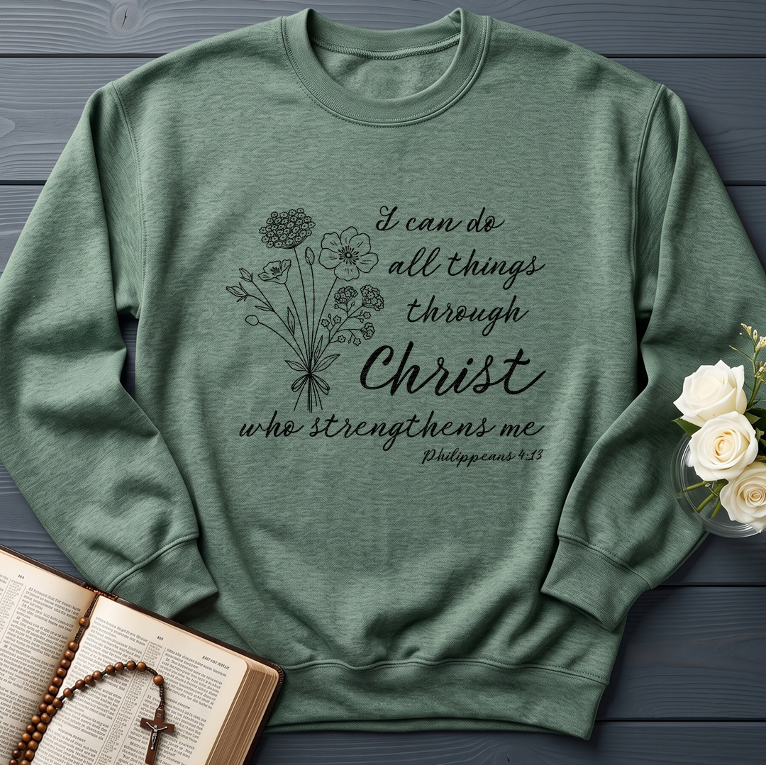 I Can Do All Things Through Christ Who Strengthens Me Philipppains 4.13 04