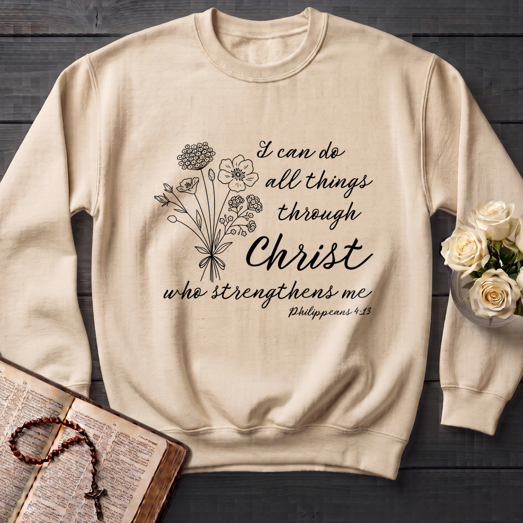 I Can Do All Things Through Christ Who Strengthens Me Philipppains 4.13 04