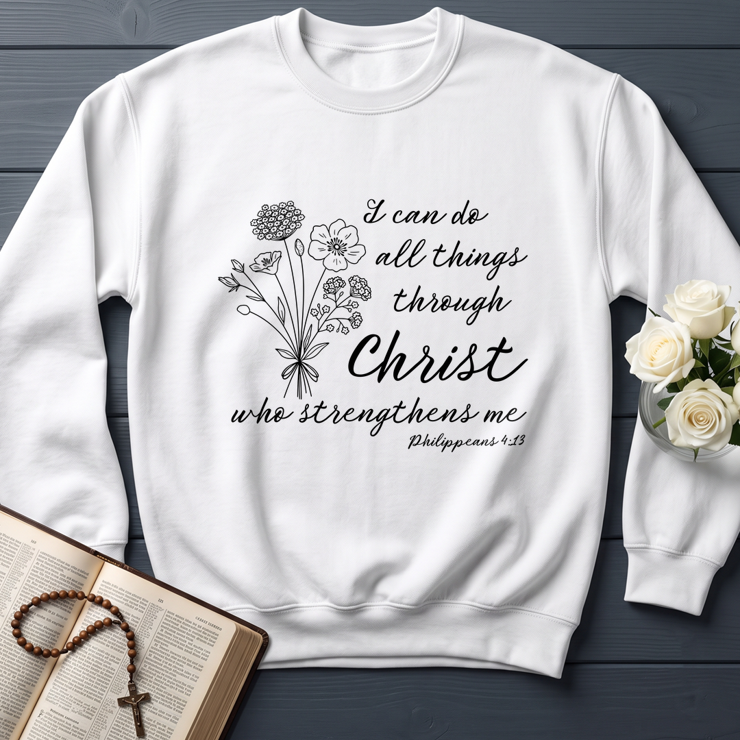 I Can Do All Things Through Christ Who Strengthens Me Philipppains 4.13 04