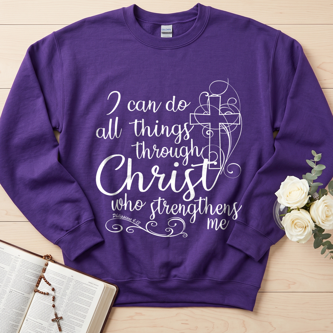 I Can Do All Things Through Christ Who Strengthens Me Philipppains 4.13 05