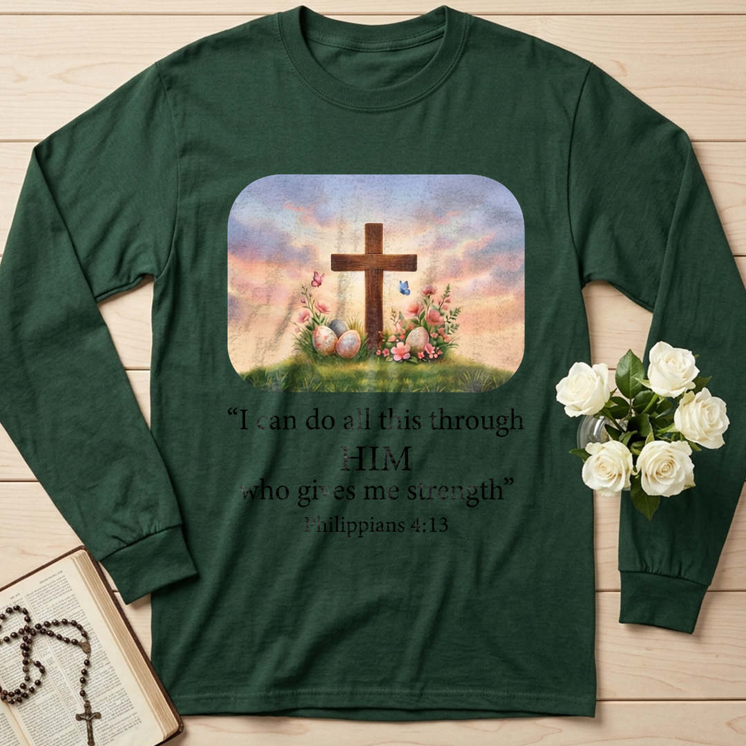 I Can Do All This Through Him Who Gives Me Strength Philippians 4.13 01