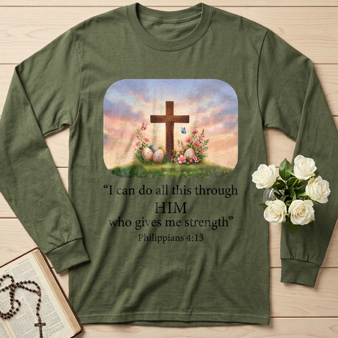 I Can Do All This Through Him Who Gives Me Strength Philippians 4.13 01