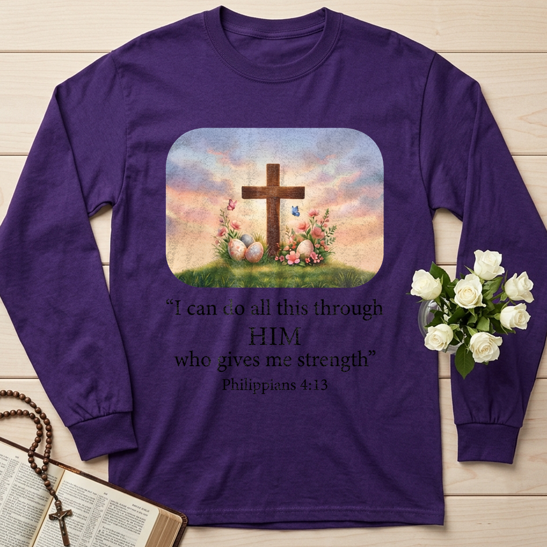 I Can Do All This Through Him Who Gives Me Strength Philippians 4.13 01