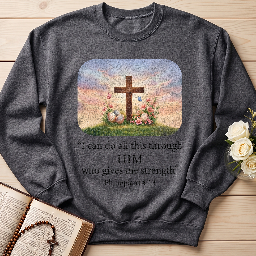 I Can Do All This Through Him Who Gives Me Strength Philippians 4.13 01