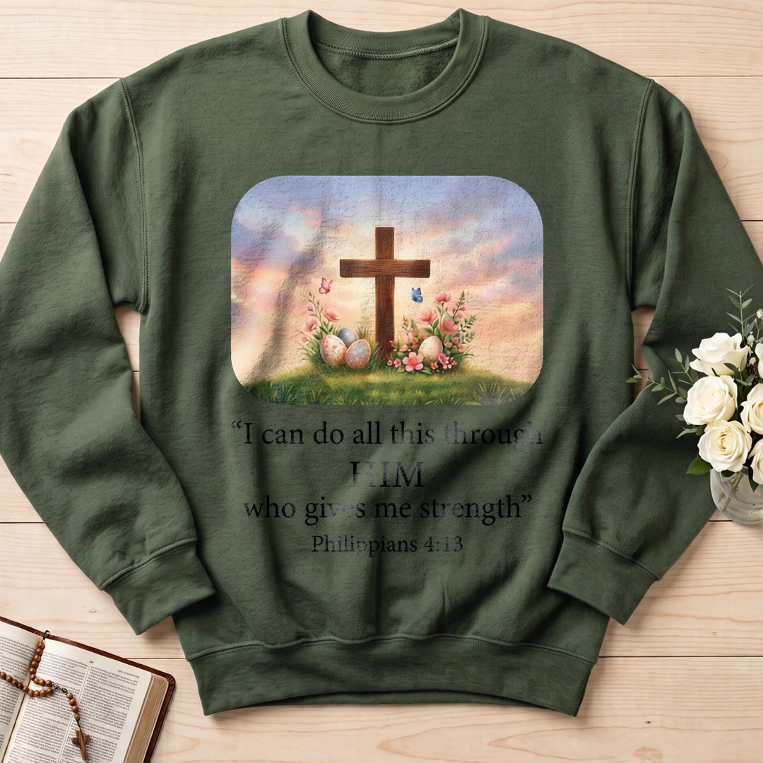 I Can Do All This Through Him Who Gives Me Strength Philippians 4.13 01