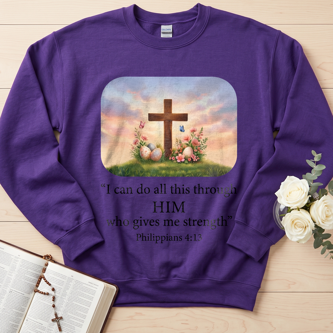 I Can Do All This Through Him Who Gives Me Strength Philippians 4.13 01