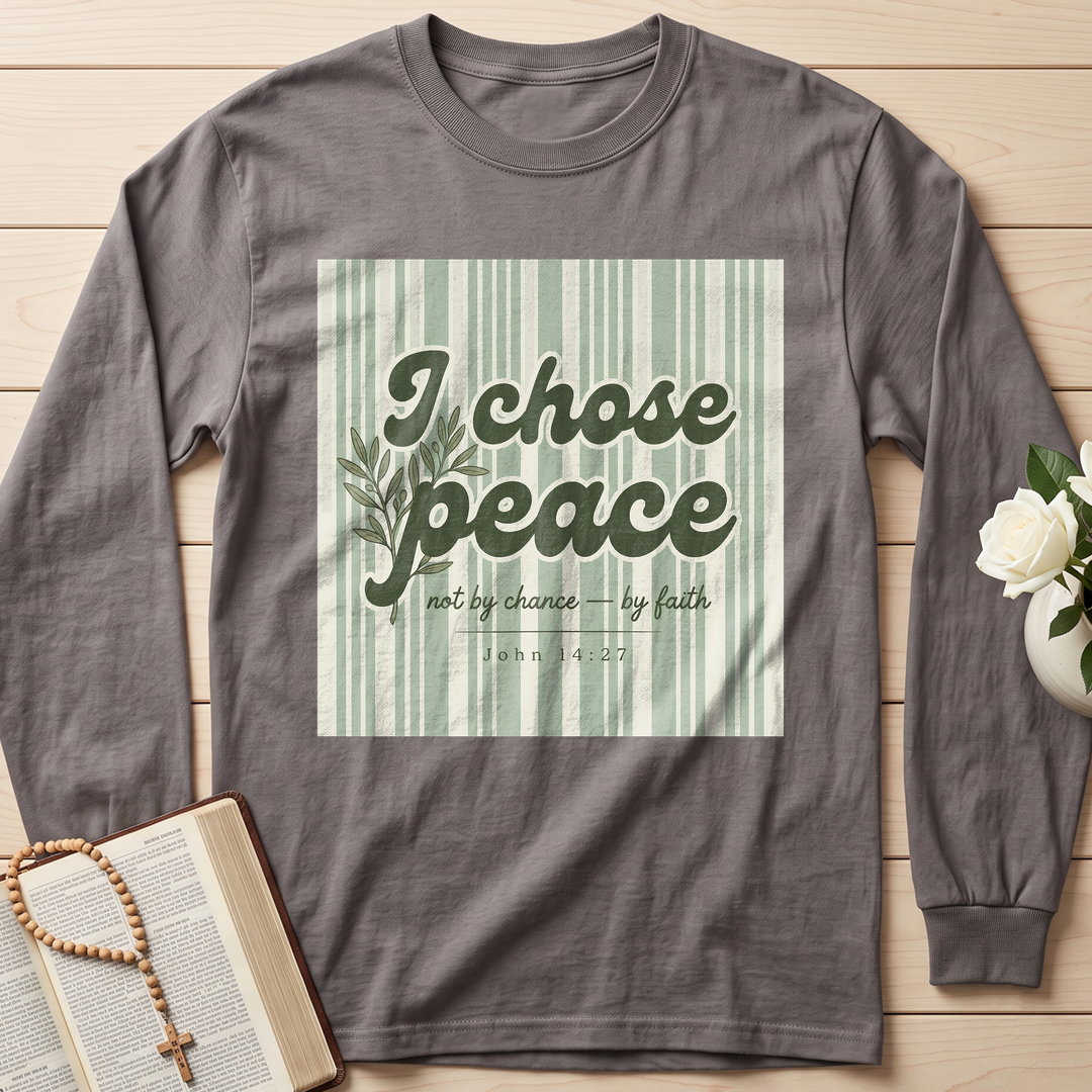I Chose Peace Not By Chance By Faith John 14.27 01