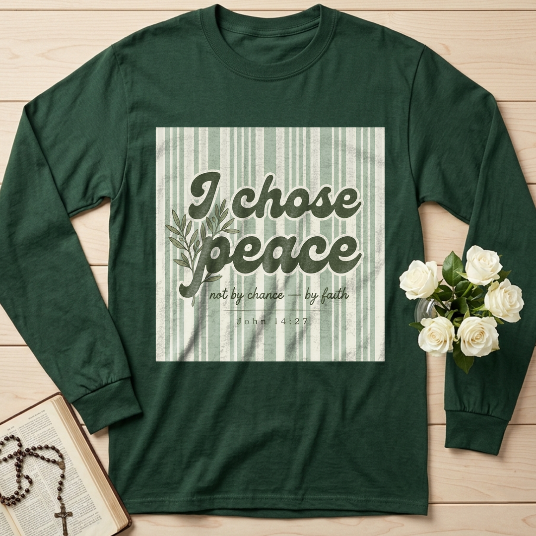 I Chose Peace Not By Chance By Faith John 14.27 01