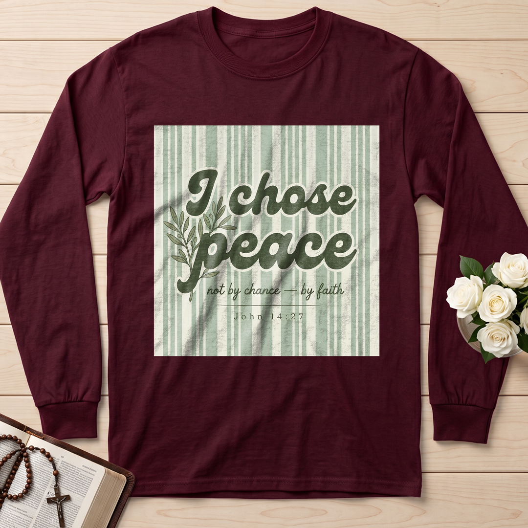 I Chose Peace Not By Chance By Faith John 14.27 01