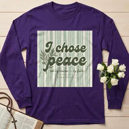 I Chose Peace Not By Chance By Faith John 14.27 01
