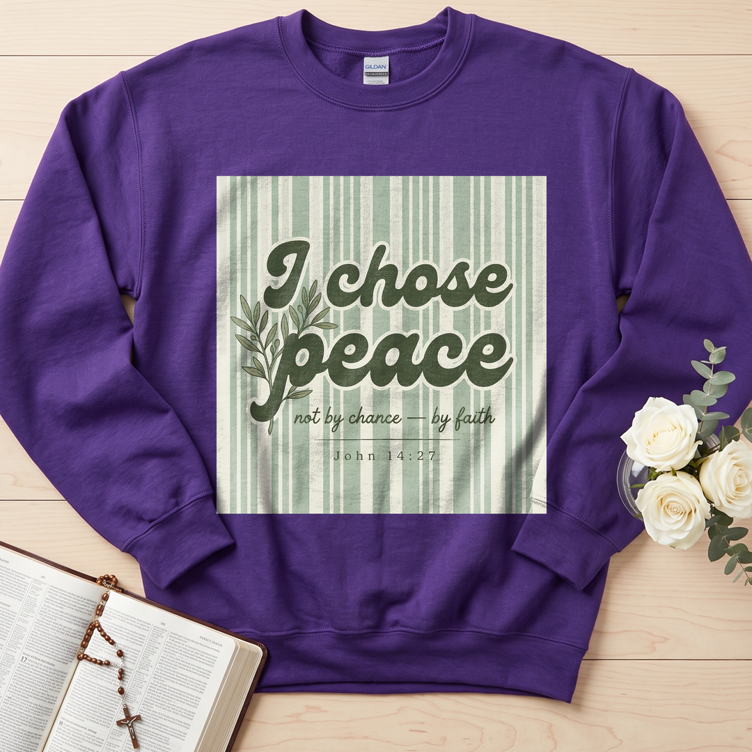 I Chose Peace Not By Chance By Faith John 14.27 01