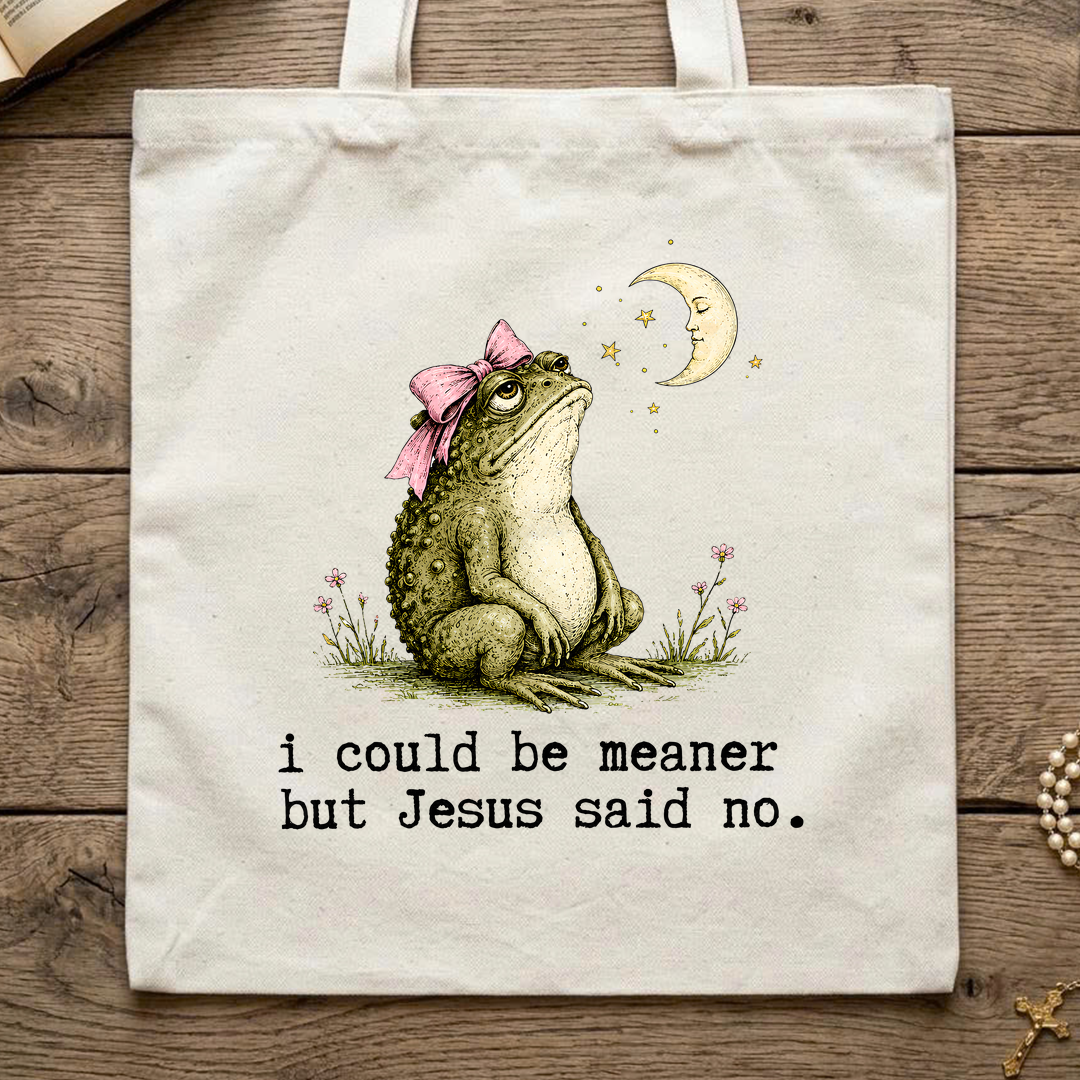 I Could Be Meaner But Jesus Said No 01