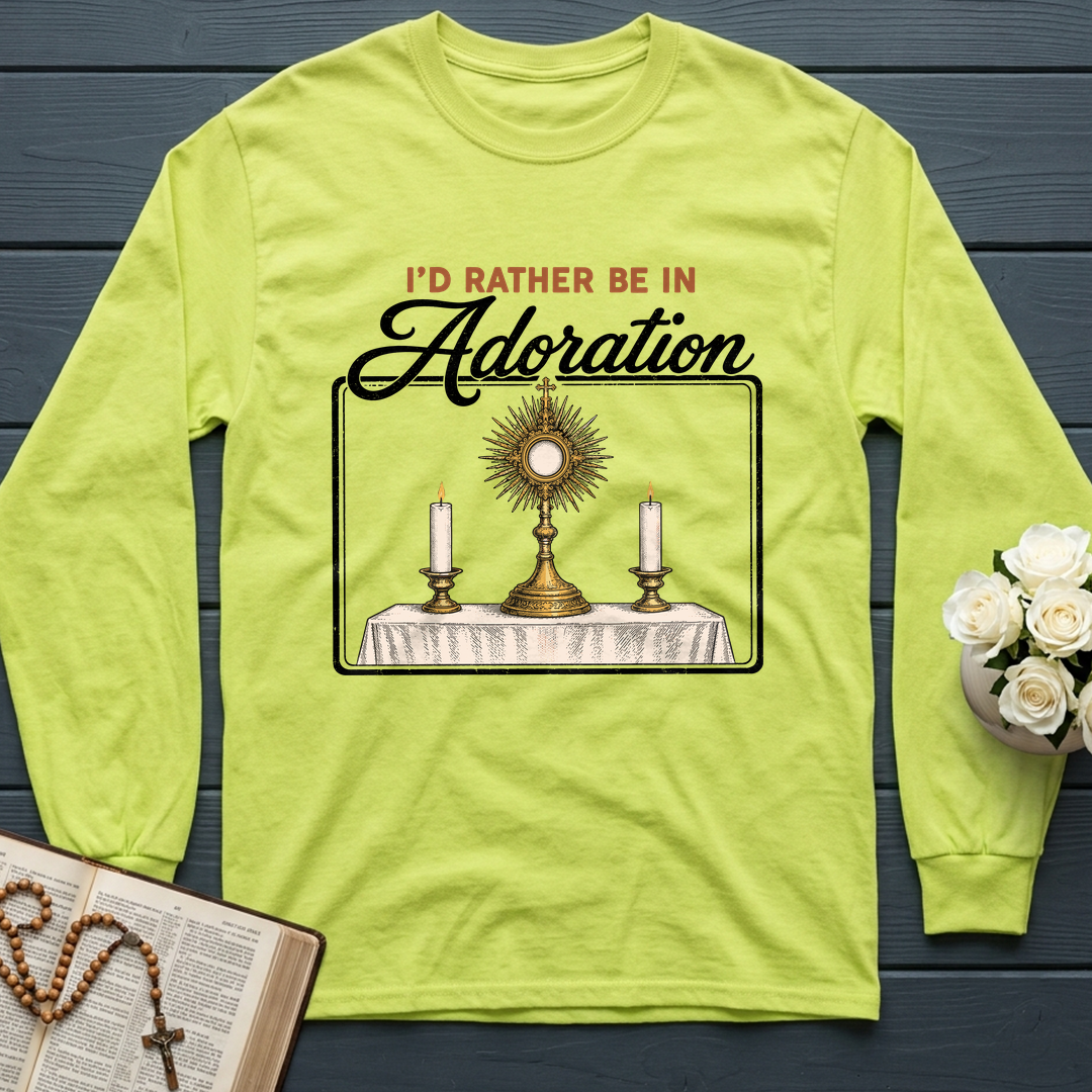 I'd Rather Be In Adoration