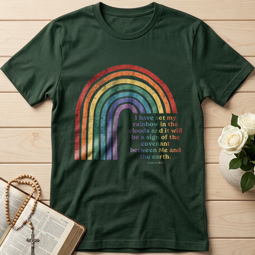 I Have Set My Rainbow In The Clouds And It Will Be A Sign Of The Covenant Between Me And The Earth Genesis 9.13 01