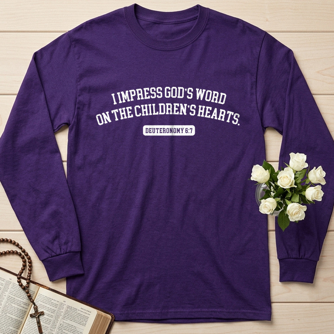 I Impress God's Word On The Children's Hearts Deuteronomy 6.7 01