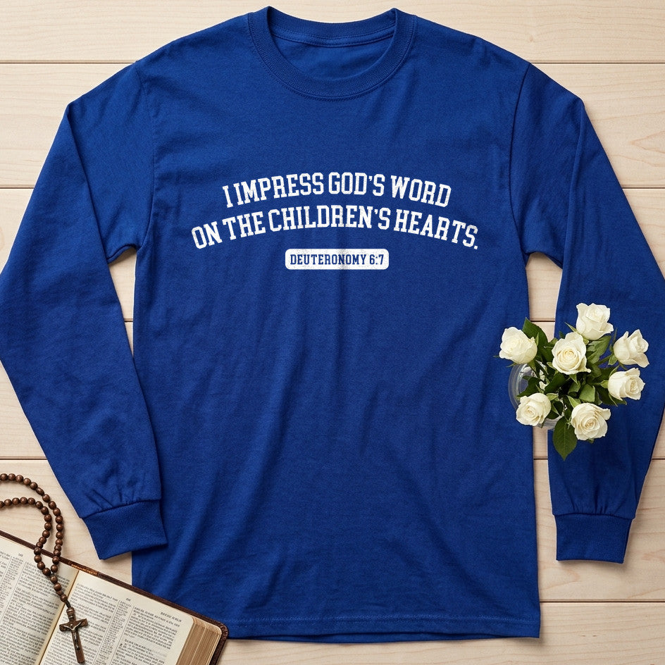 I Impress God's Word On The Children's Hearts Deuteronomy 6.7 01