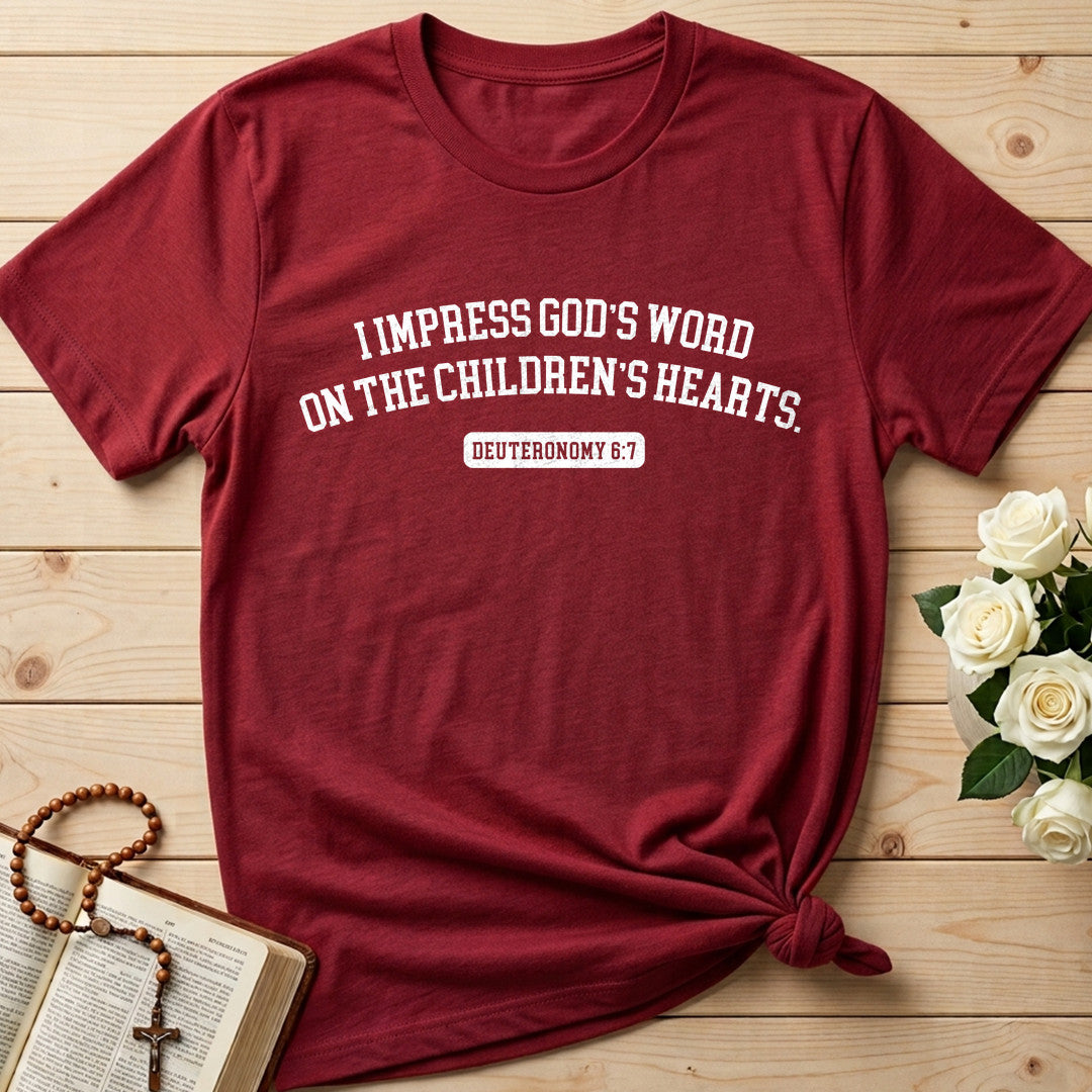 I Impress God's Word On The Children's Hearts Deuteronomy 6.7 01