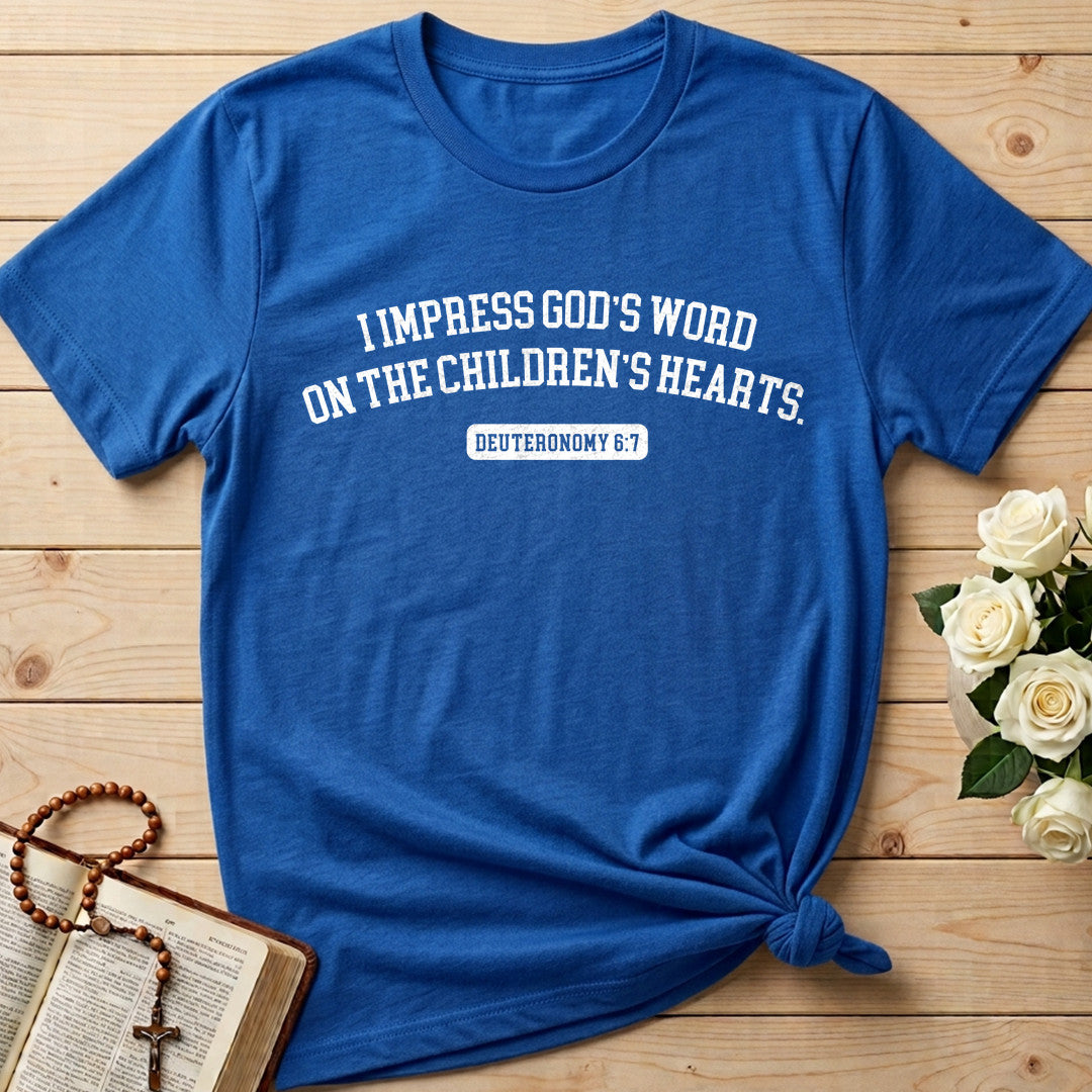 I Impress God's Word On The Children's Hearts Deuteronomy 6.7 01