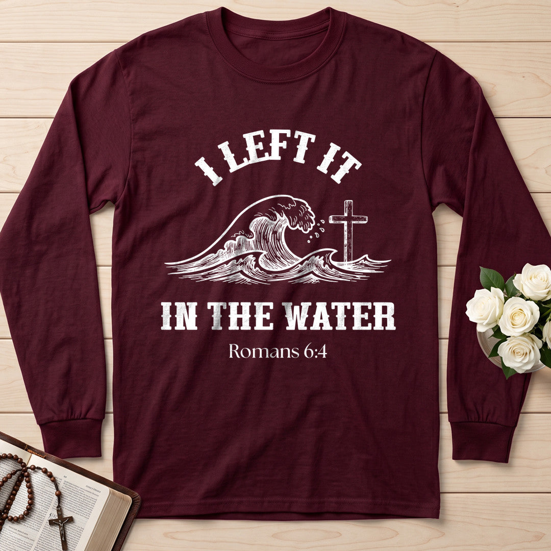 I Left It In The Water Romans 6.4 01
