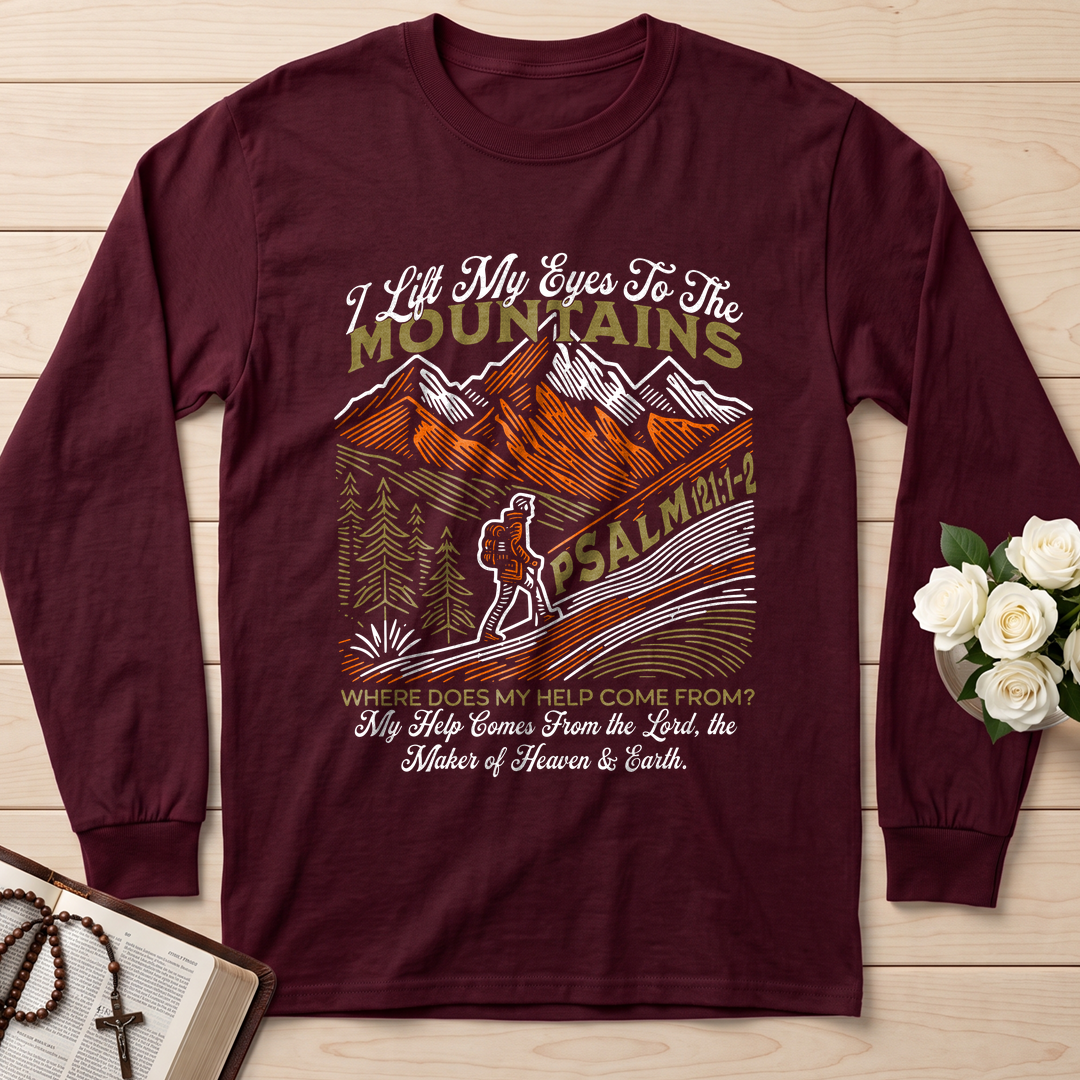 I Lift My Eyes To The Mountains Psalm 121.1-2 01