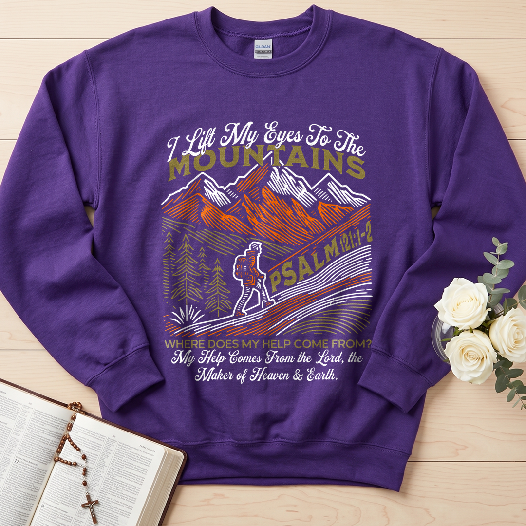 I Lift My Eyes To The Mountains Psalm 121.1-2 01