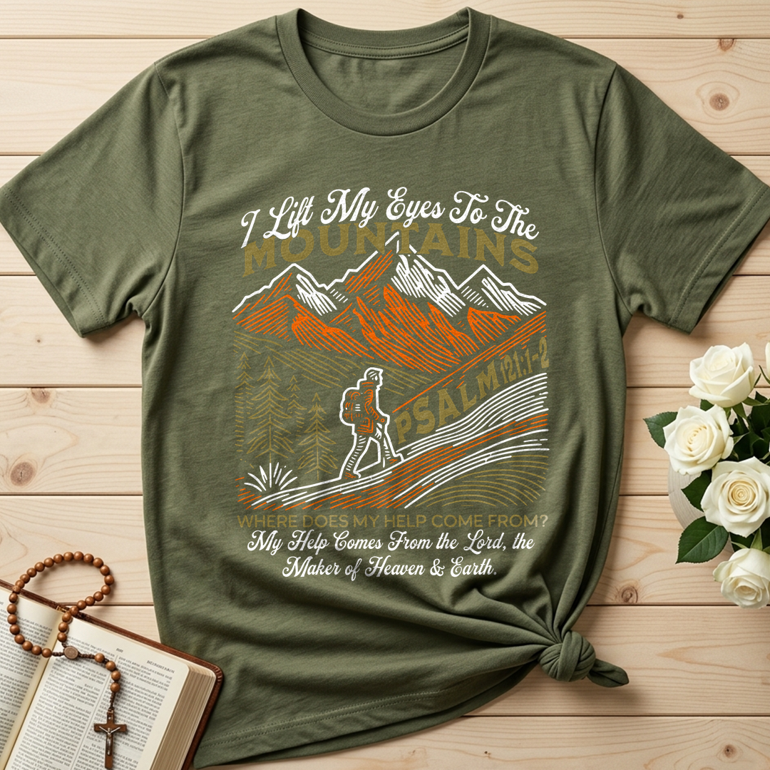 I Lift My Eyes To The Mountains Psalm 121.1-2 01