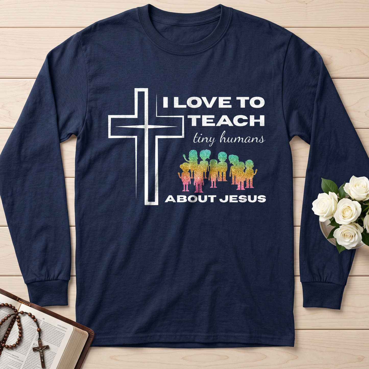 I Love To Teach Tiny Humans About Jesus 01