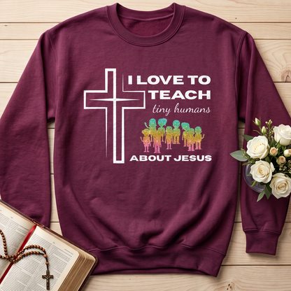 I Love To Teach Tiny Humans About Jesus 01