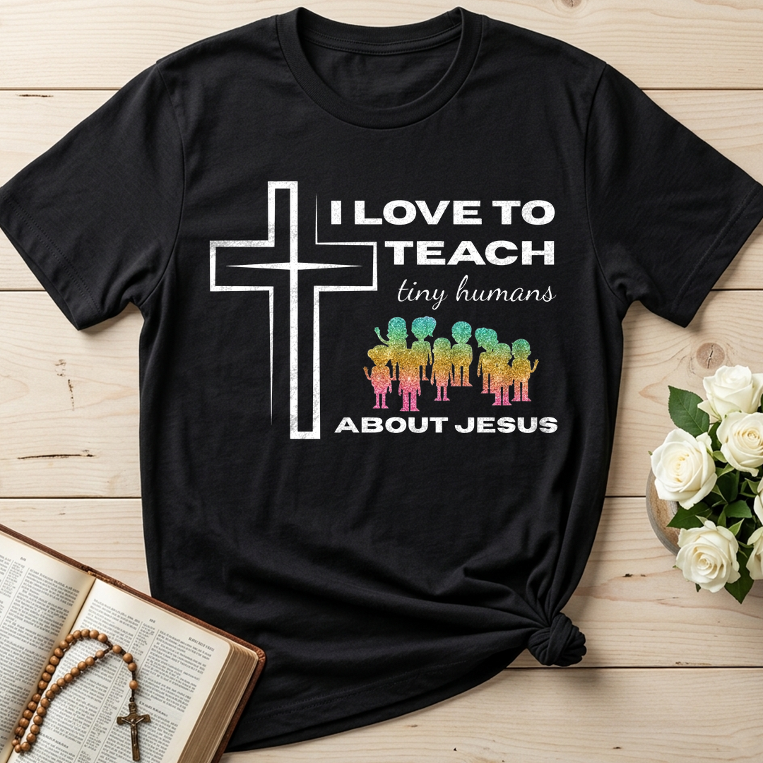 I Love To Teach Tiny Humans About Jesus 01