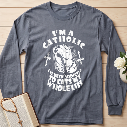 I'm A Catholic I've Been Addicted To Cats My Whole Life 01