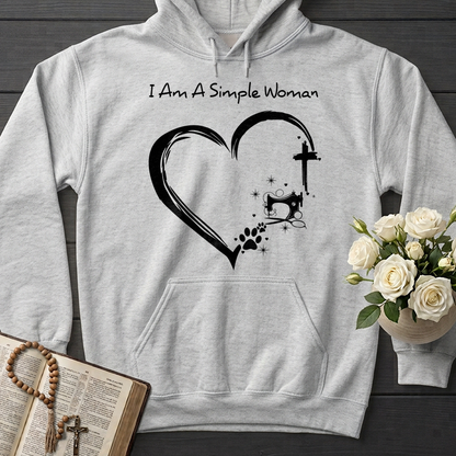 I'm A Simple Woman Cross Sewing Machine Dog Cat 01