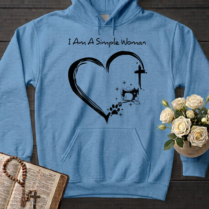 I'm A Simple Woman Cross Sewing Machine Dog Cat 01