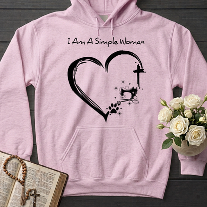 I'm A Simple Woman Cross Sewing Machine Dog Cat 01