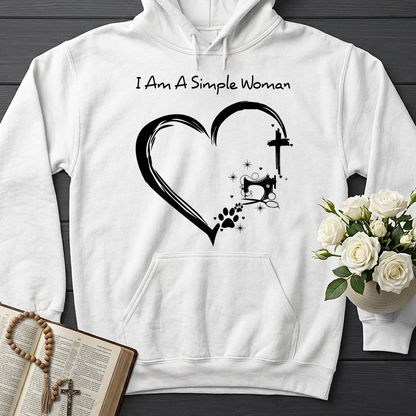 I'm A Simple Woman Cross Sewing Machine Dog Cat 01