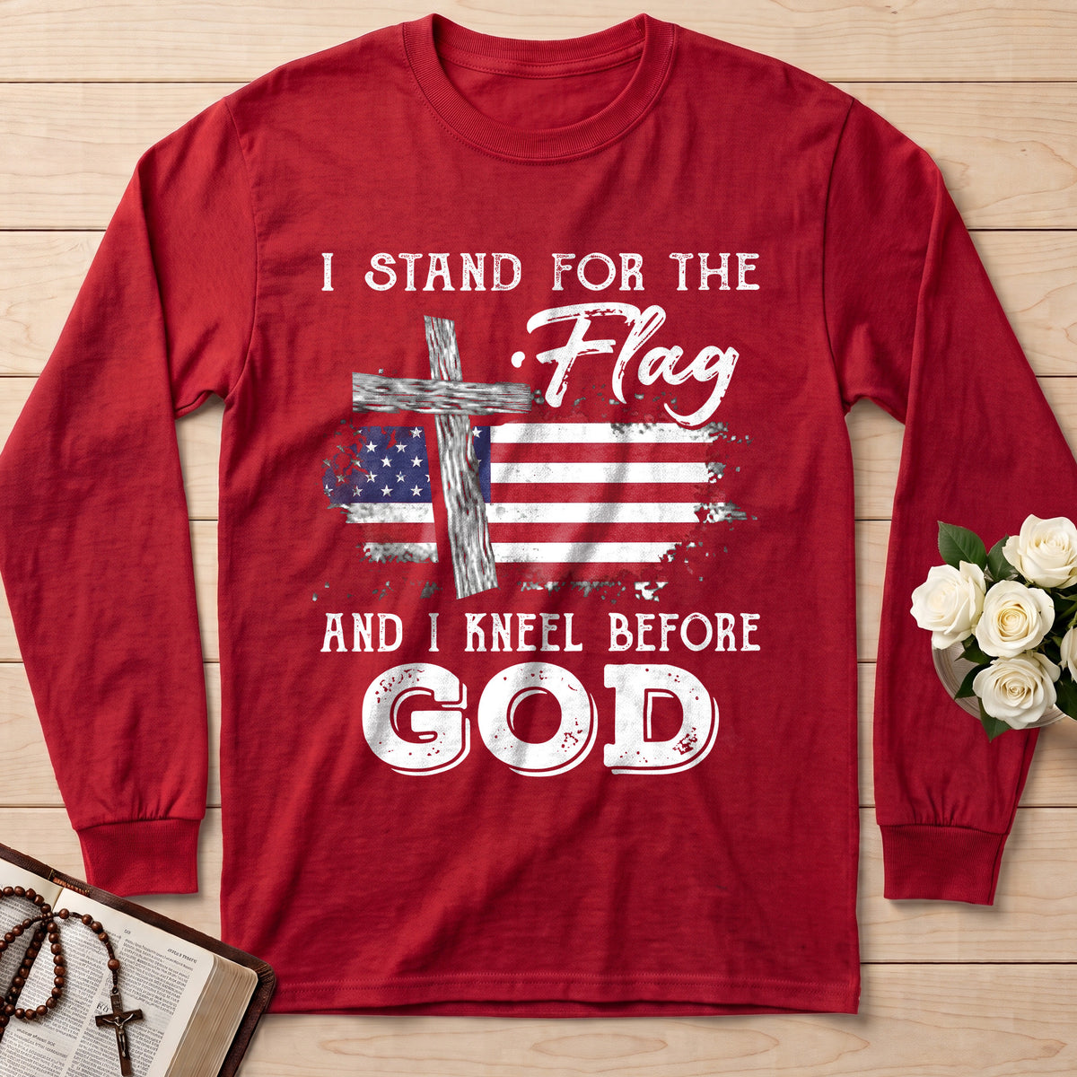 I Stand For The Flag And I Kneel Before God 01
