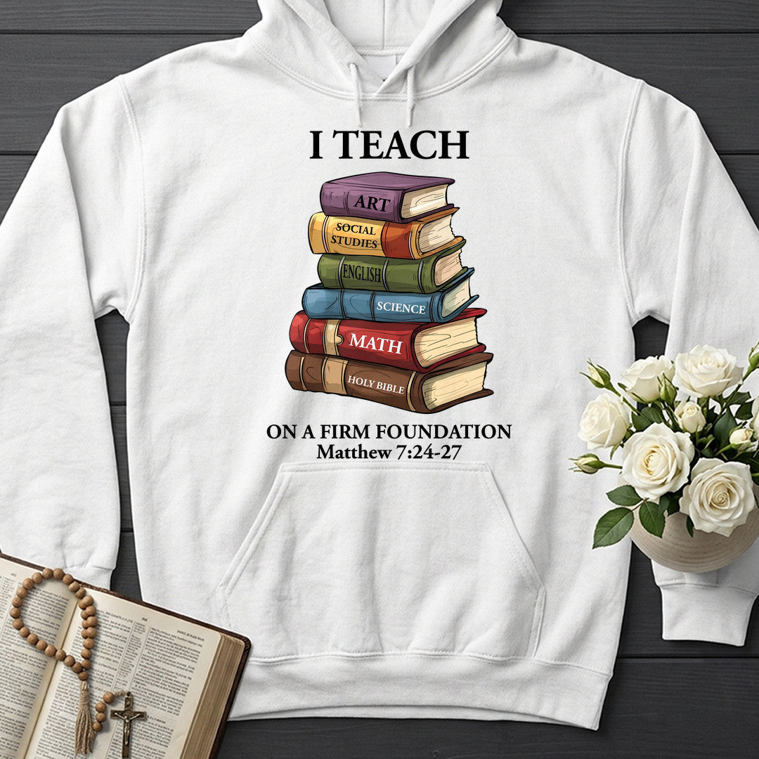 I Teach On A Firm Foundation Matthew 7.24-27 01