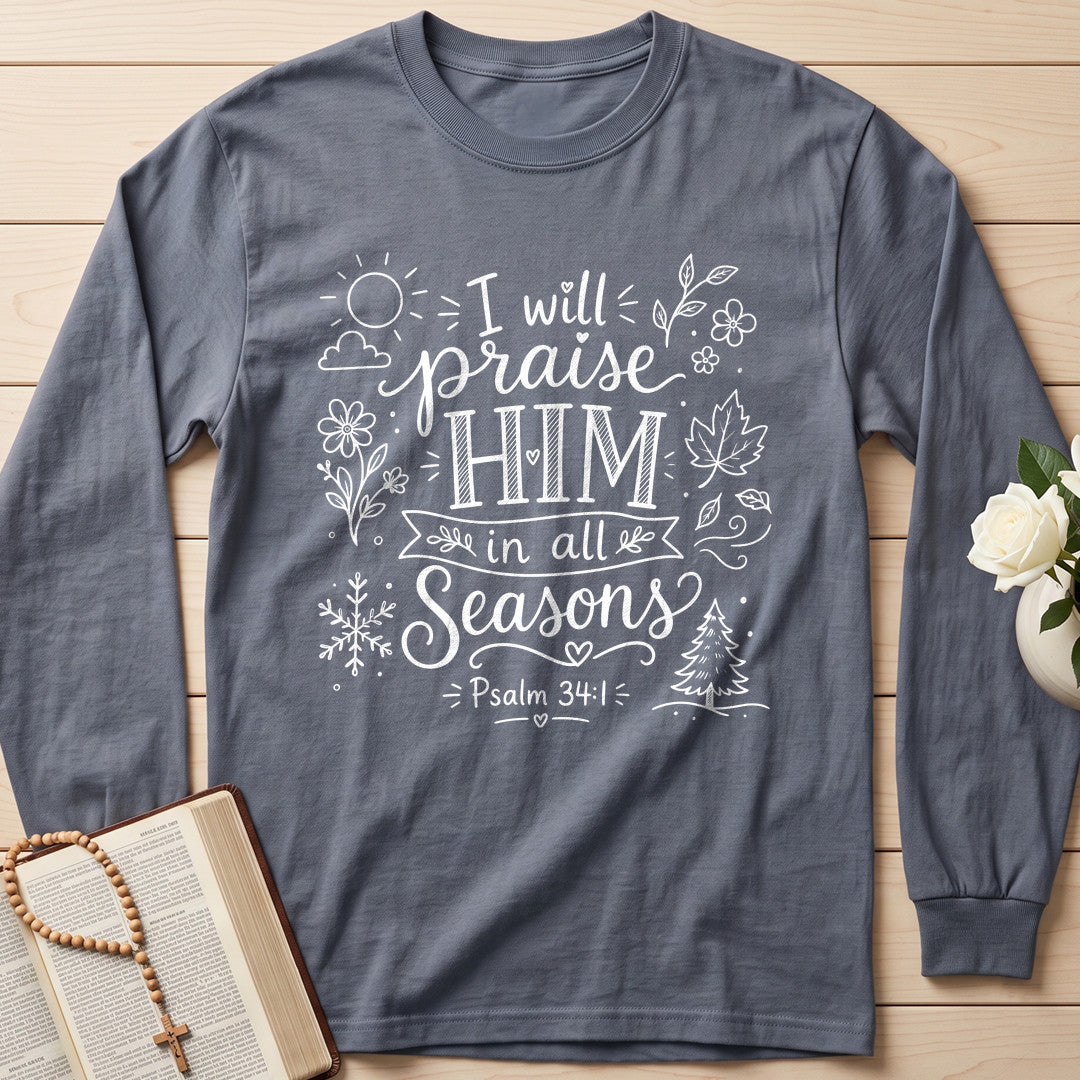 I Will Praise Him In All Seasons Psalm 34.1 01