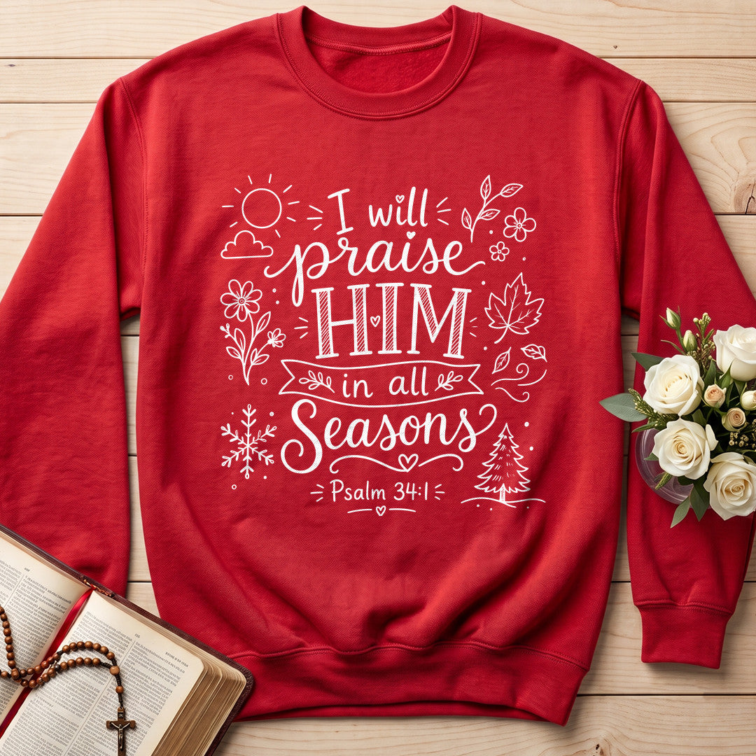I Will Praise Him In All Seasons Psalm 34.1 01