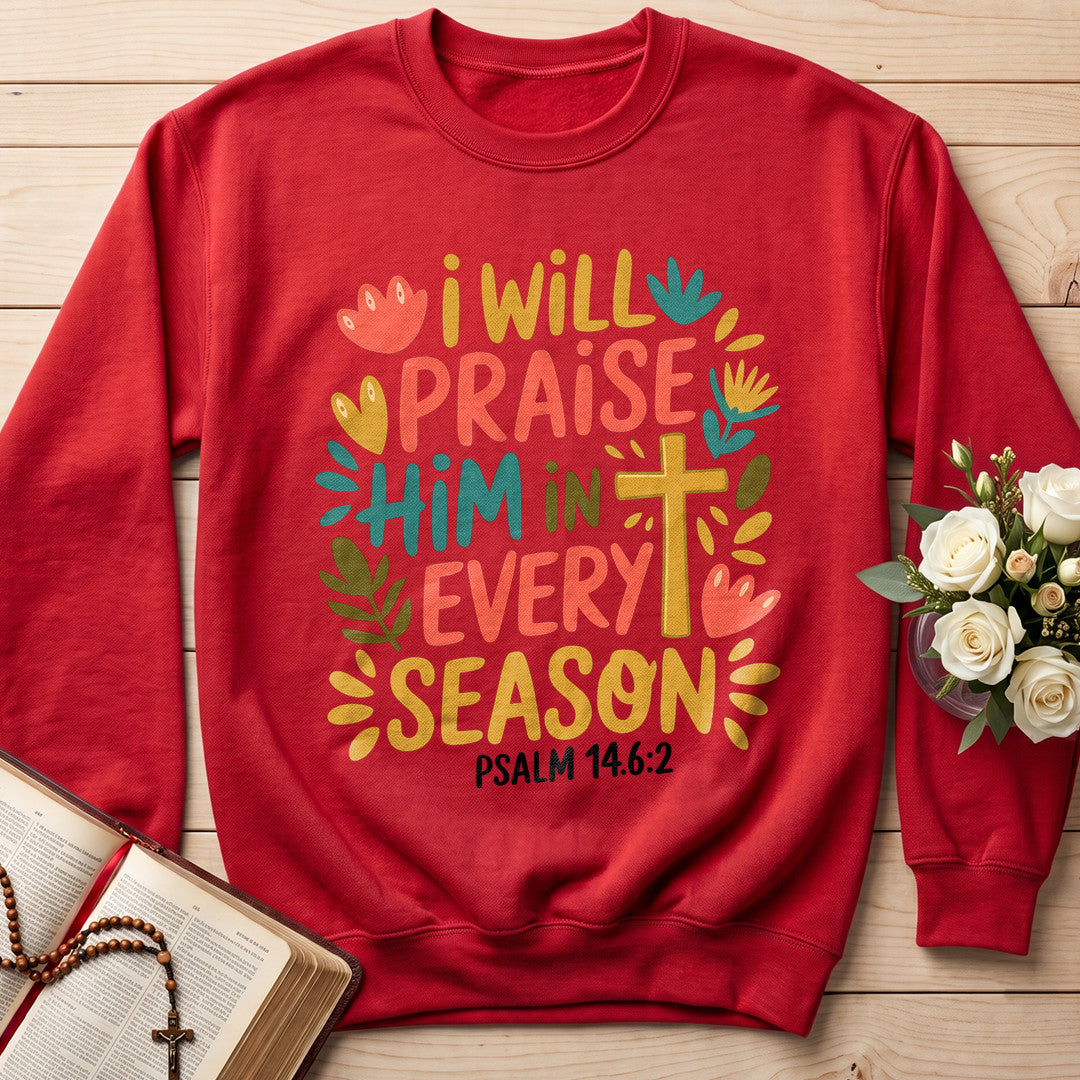 I Will Praise Him In Every Season Psalm 14.6.2 13