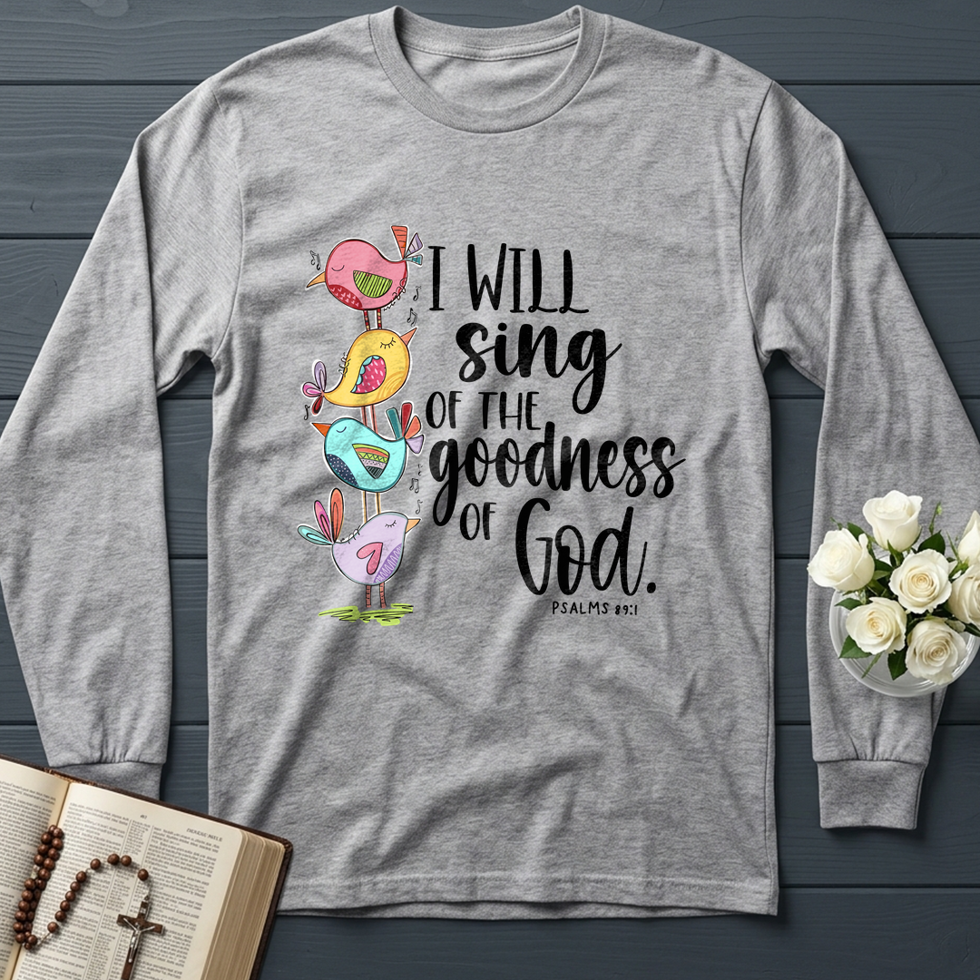 I Will Sing Of The Goodness Of God PSALM 46.10 01