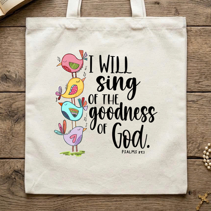 I Will Sing Of The Goodness Of God PSALM 46.10 01